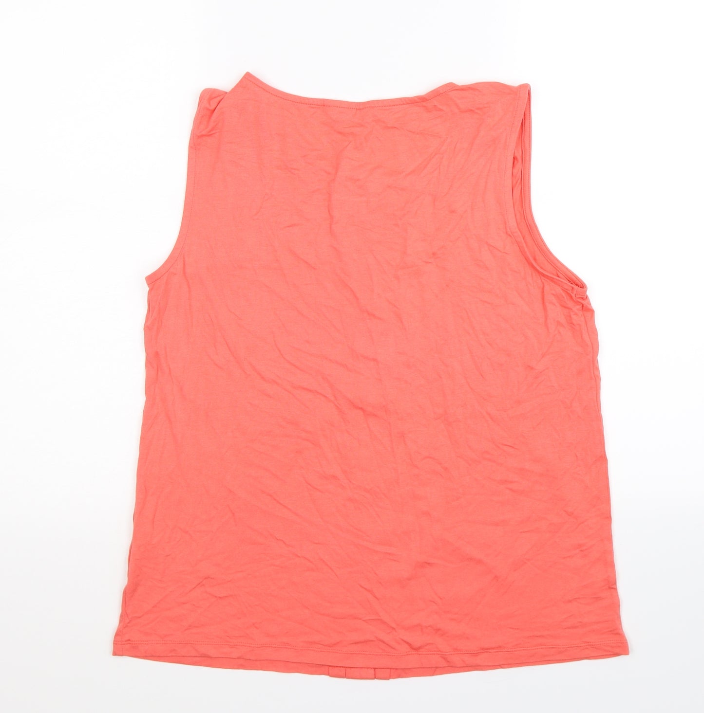 BHS Womens Pink   Basic Tank Size 14
