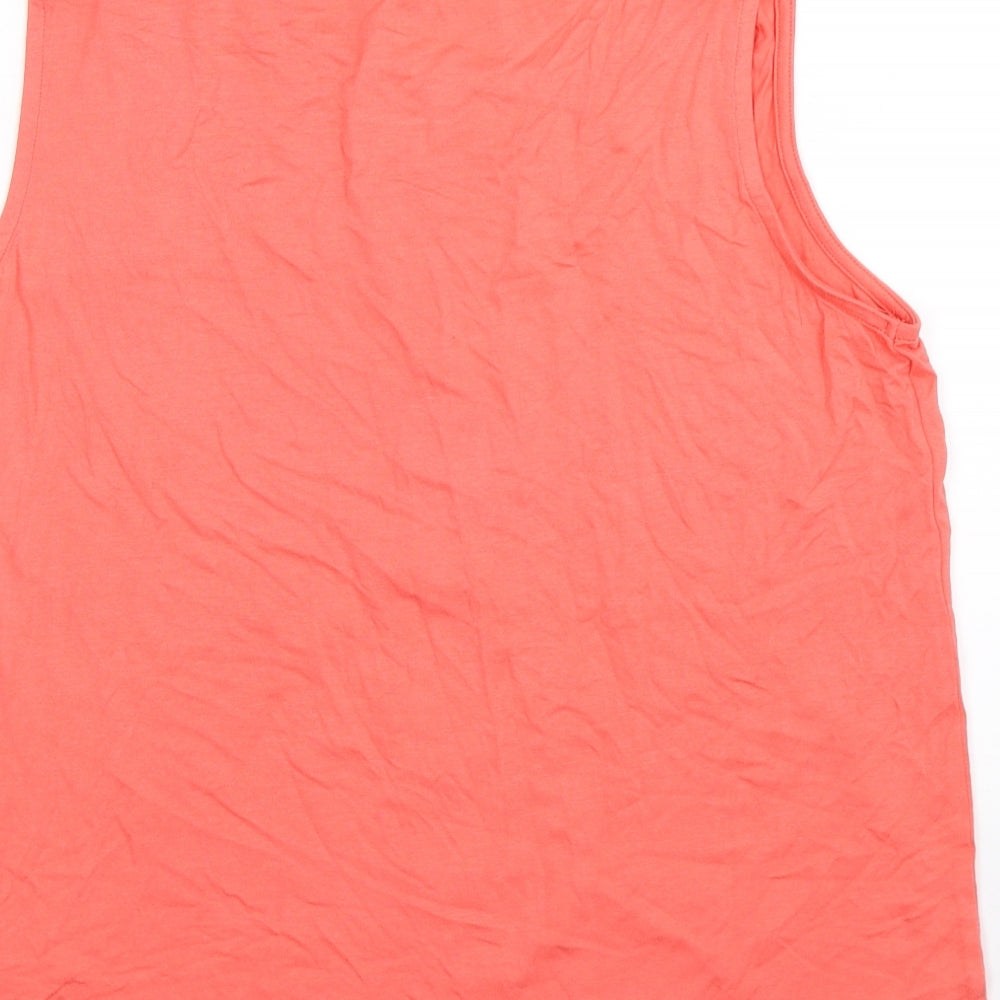 BHS Womens Pink   Basic Tank Size 14