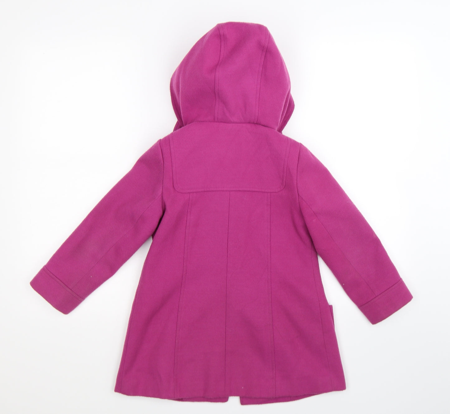 John Lewis Girls Pink   Overcoat Coat Size 4 Years