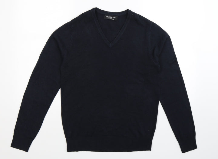 Cedar Wood State Mens Blue  Knit Pullover Jumper Size S