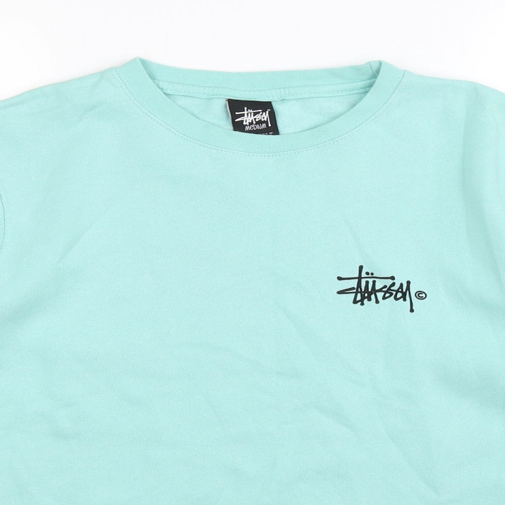 Stash Mens Green   Pullover Sweatshirt Size M