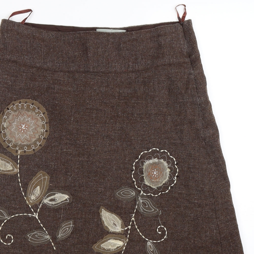 Wallis Womens Grey   Maxi Skirt Size 10