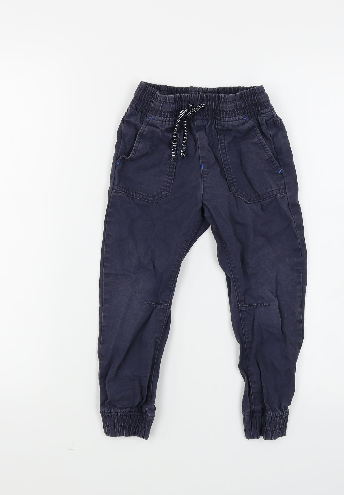 F&F Boys Blue   Cargo Trousers Size 4-5 Years