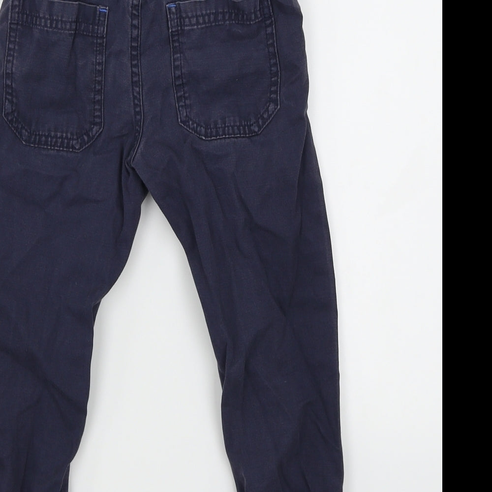 F&F Boys Blue   Cargo Trousers Size 4-5 Years