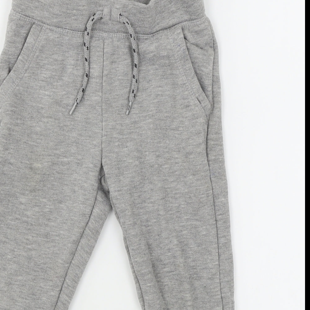 Primark Boys Grey   Jogger Trousers Size 3-4 Years