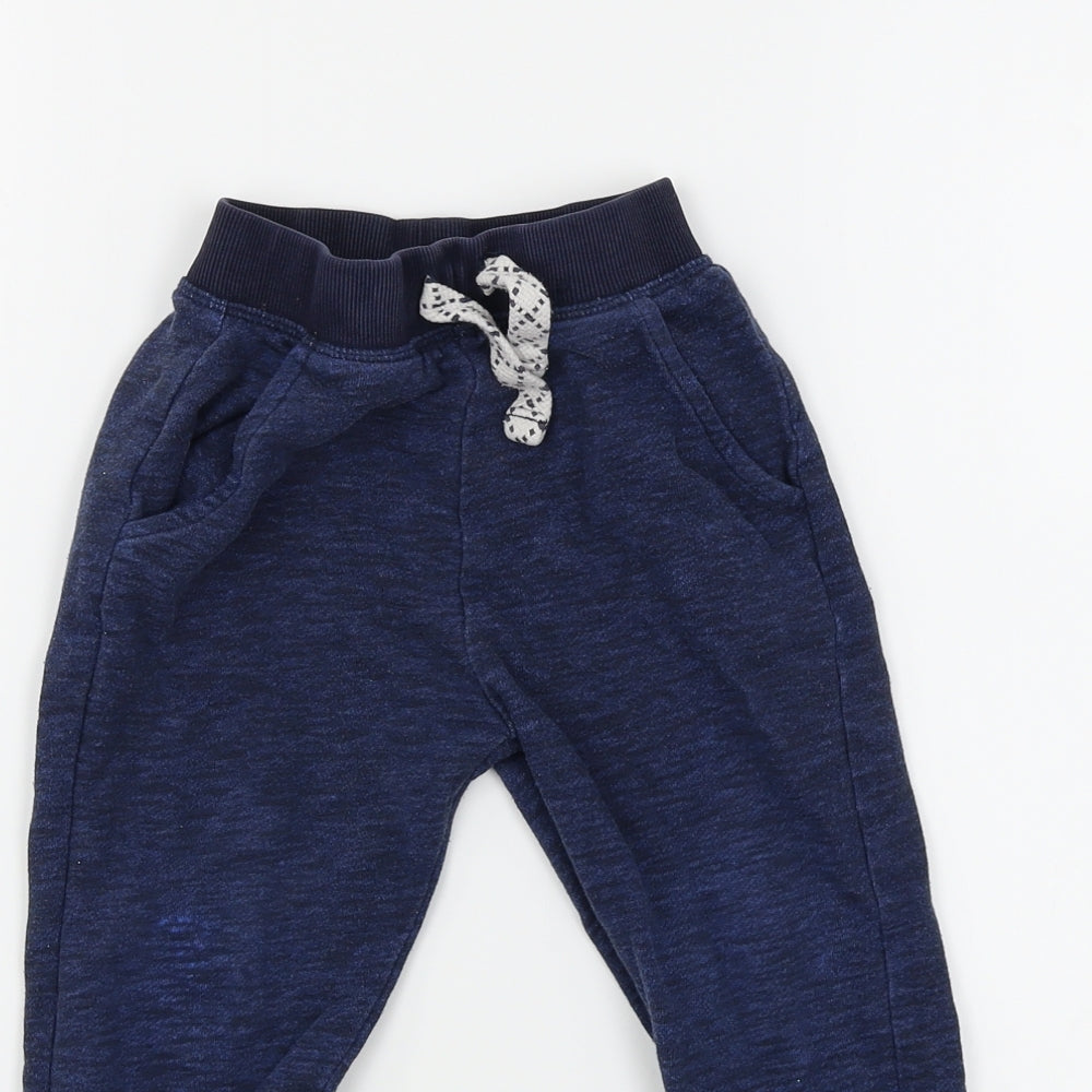 TU Boys Blue   Jogger Trousers Size 2-3 Years