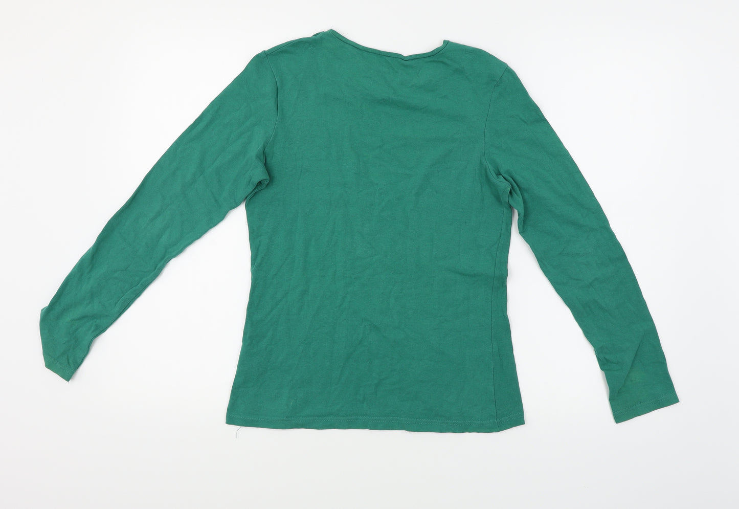 Atmosphere Womens Green   Basic T-Shirt Size 12