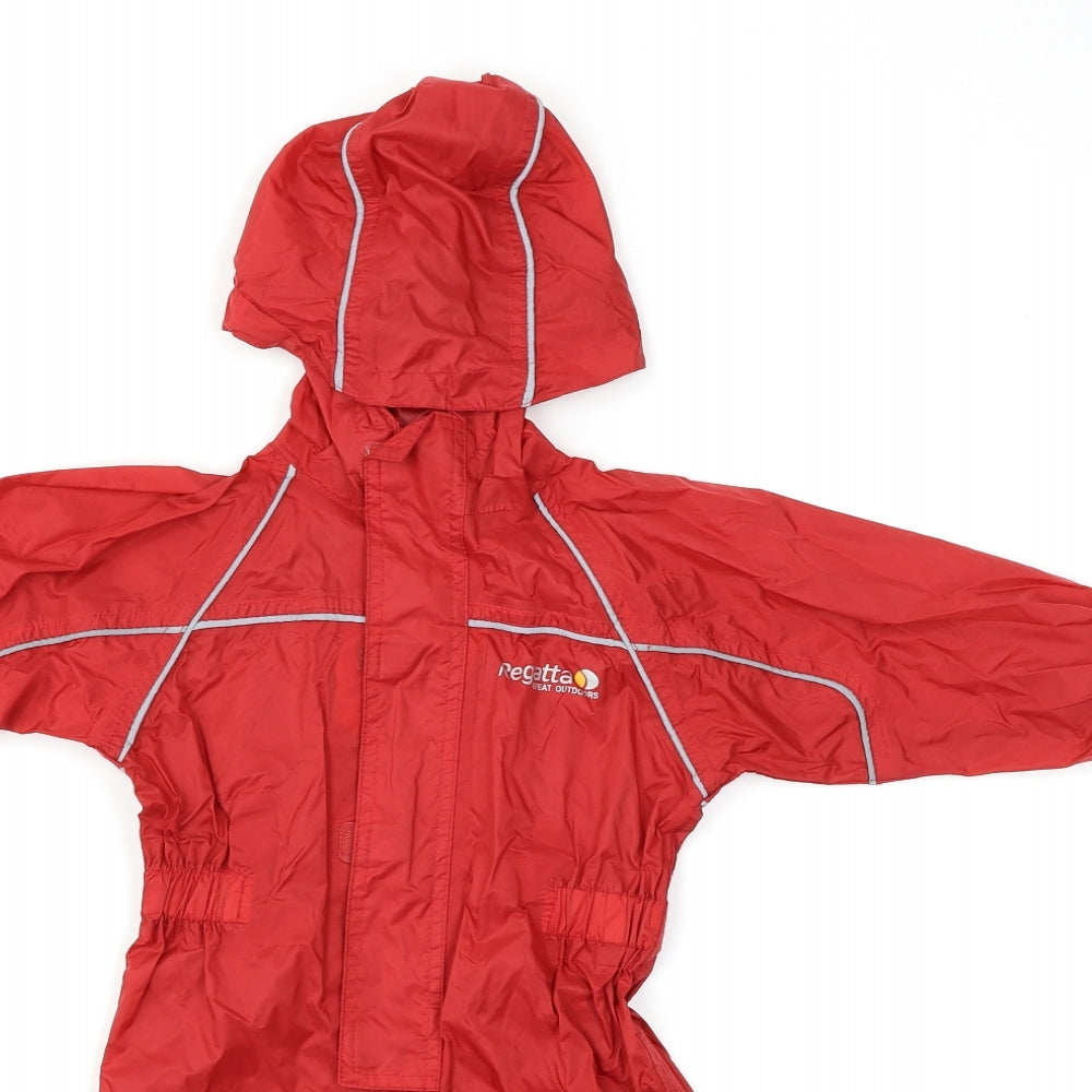 Regatta Baby Red   Anorak Snowsuit Size 6-9 Months