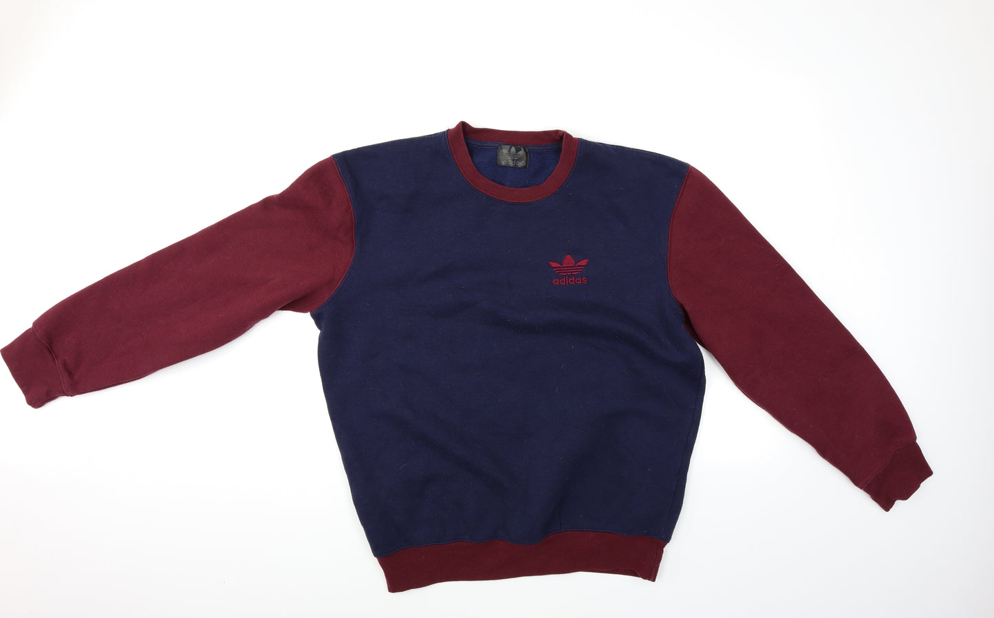 Addidas Originals Mens Blue   Pullover Sweatshirt Size L