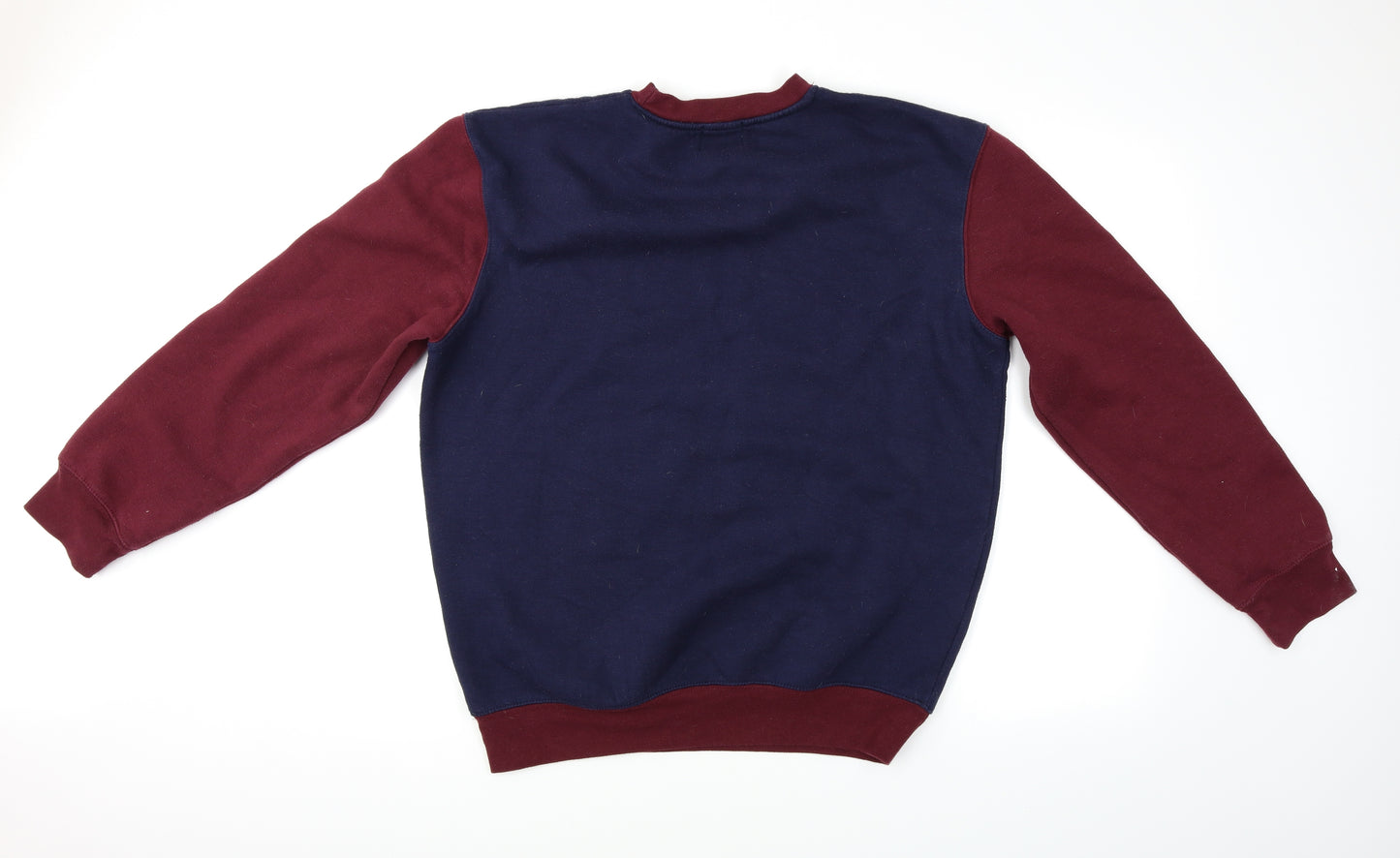 Addidas Originals Mens Blue   Pullover Sweatshirt Size L