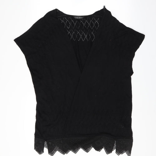 Dorothy Perkins Womens Black   Cardigan Jumper Size S