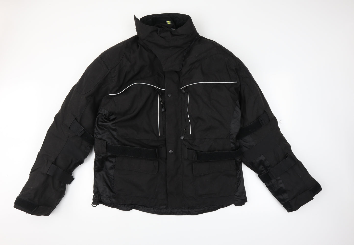 Advance experience Mens Black   Biker Coat Size XL