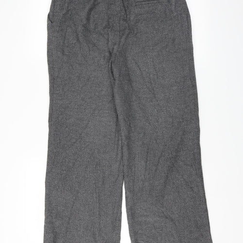 Marks and Spencer Womens Grey   Dress Pants Trousers Size 10 L27 in