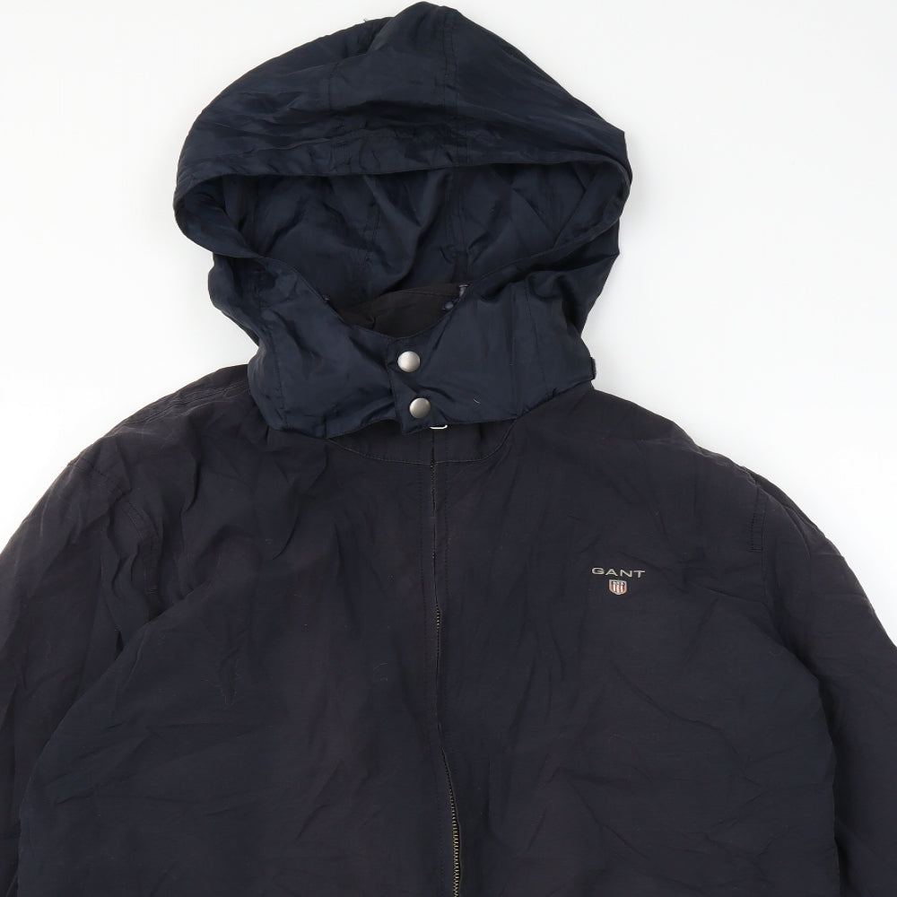 GANT Mens Blue   Rain Coat Coat Size XL