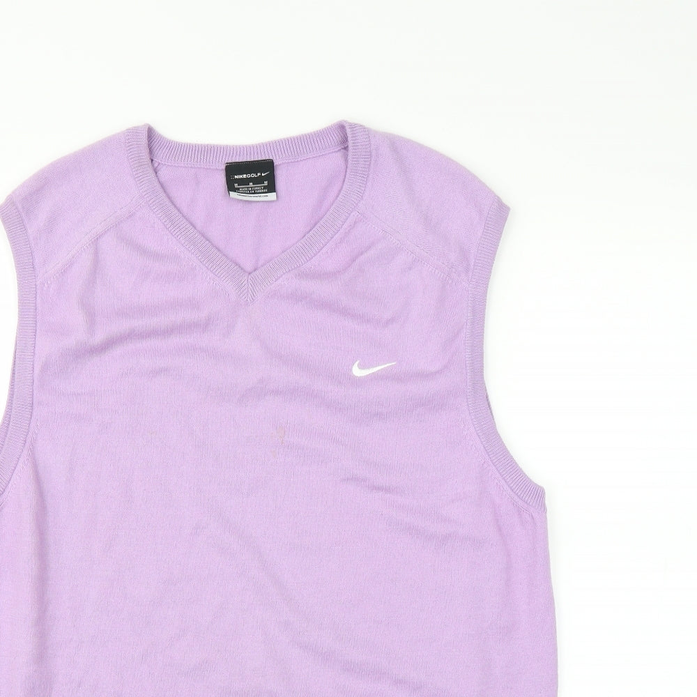 Nike Womens Purple   Pullover Jumper Size M  - Golf