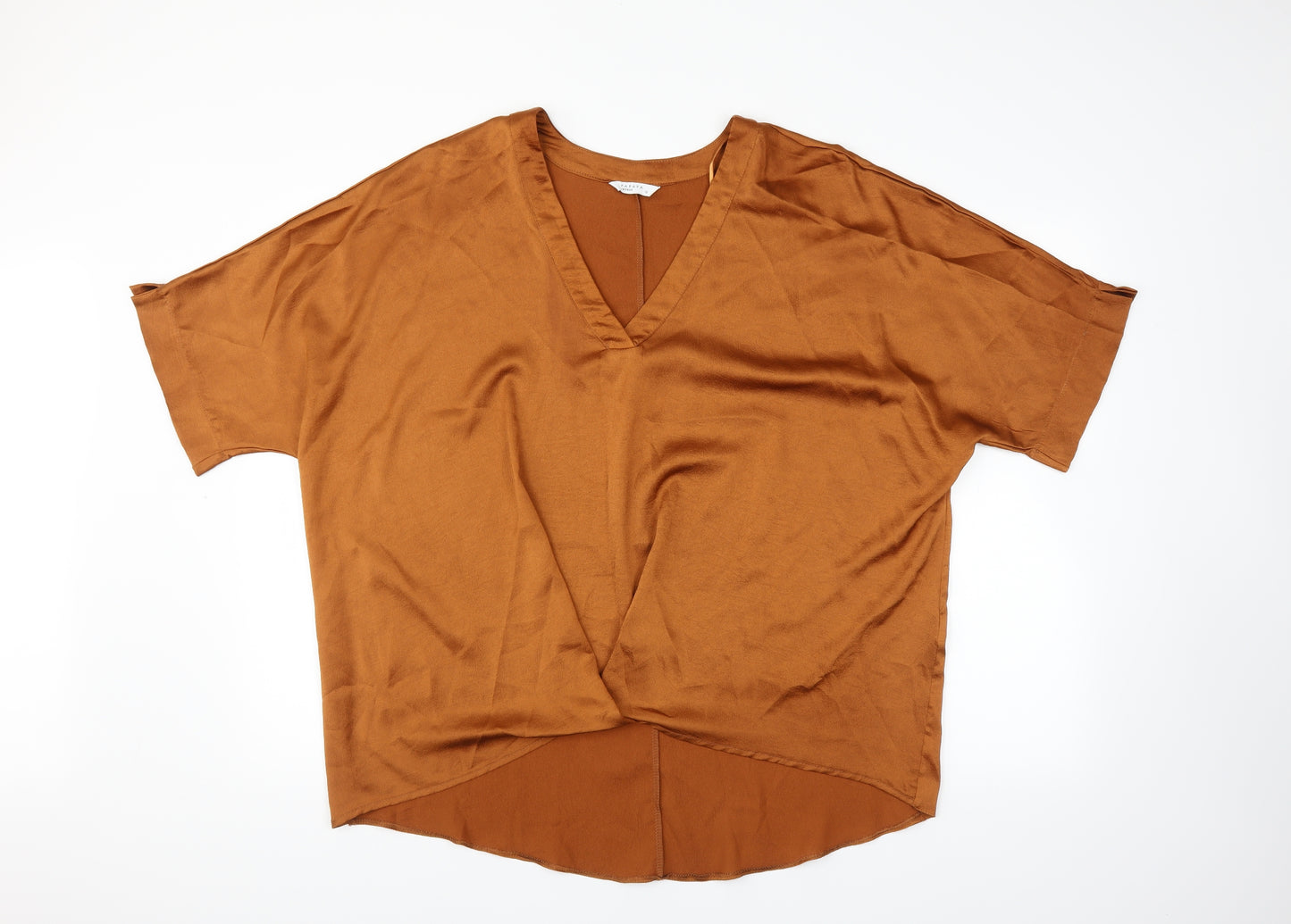 Papaya Womens Gold   Basic T-Shirt Size 18