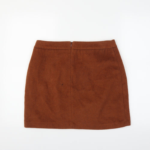 George Womens Brown   A-Line Skirt Size 12