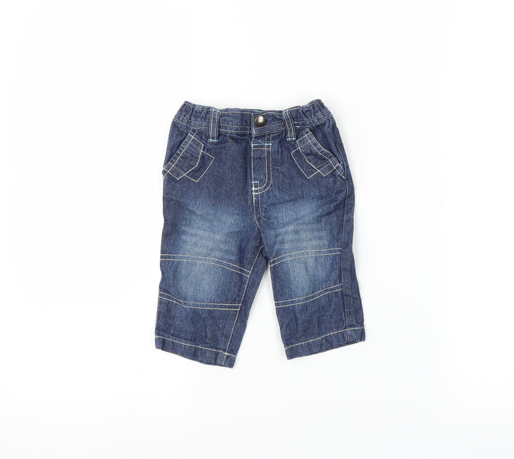 F&F Baby Blue   Jogger Jeans Size 3-6 Months