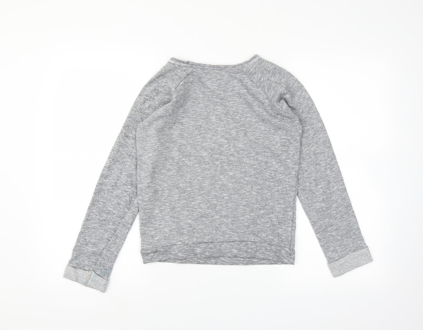 Miss E-vie Girls Grey   Pullover Jumper Size 11-12 Years
