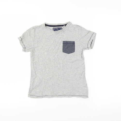 NEXT Boys Grey   Basic T-Shirt Size 6 Years