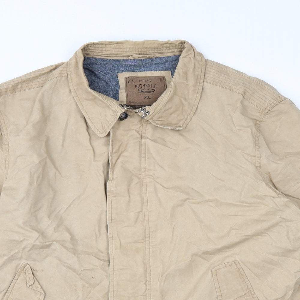 NEXT Womens Brown   Pea Coat Coat Size XL