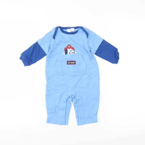 Little Wonders Baby Blue   Babygrow One-Piece Size 3-6 Months