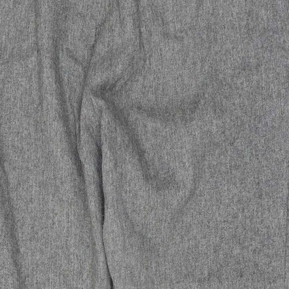 Marks and Spencer Womens Grey   Trousers  Size 20 L27 in - Zipped pockets