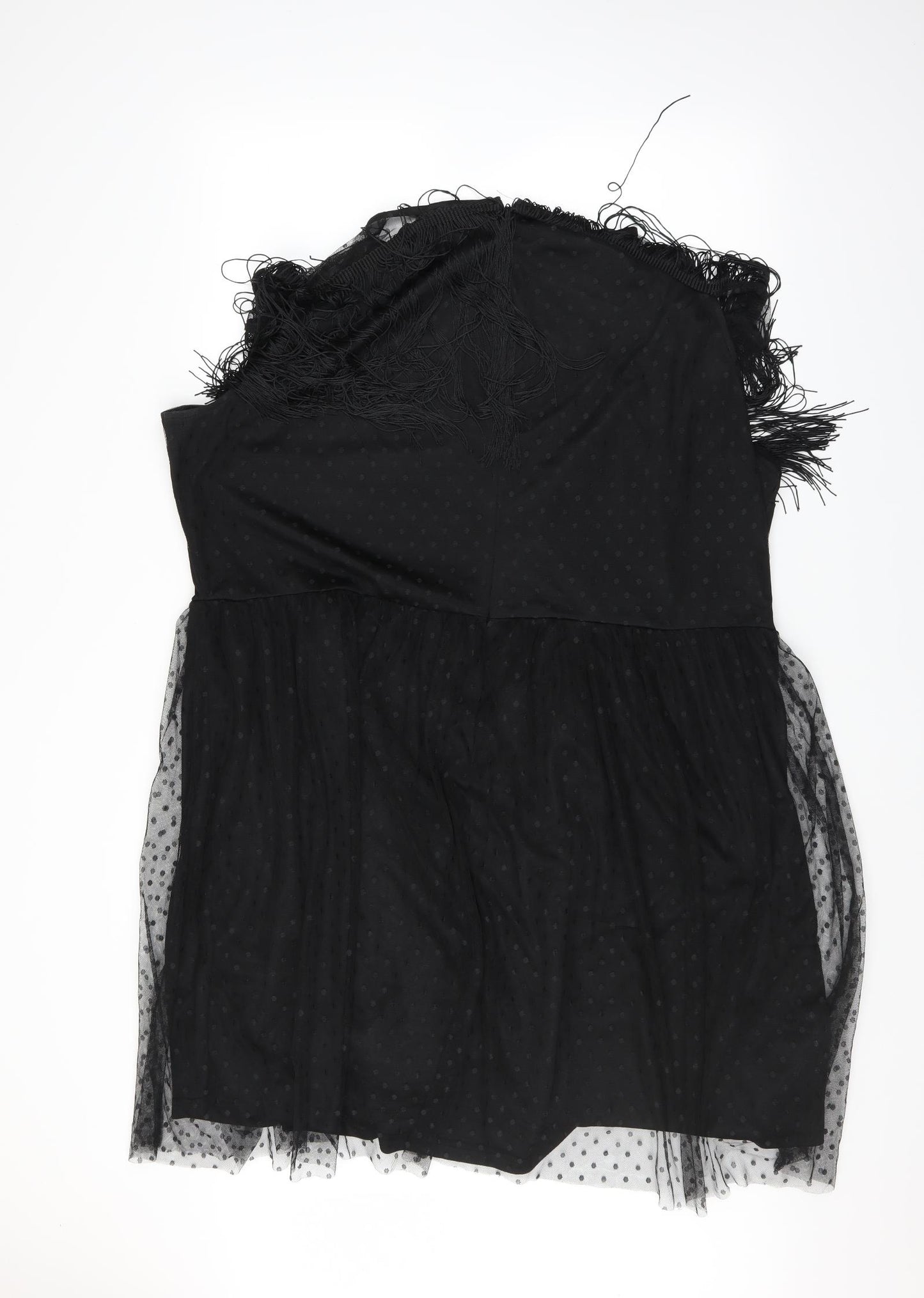 Simply Be Womens Black   A-Line  Size 28