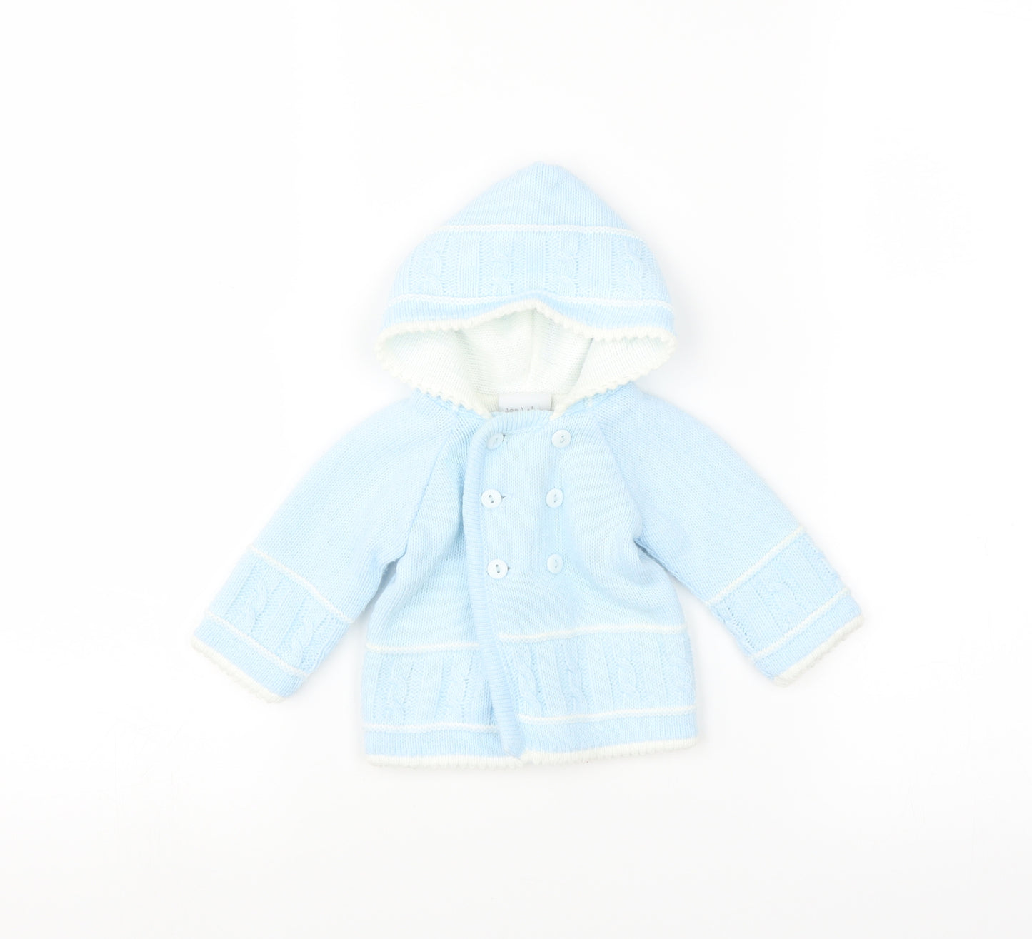 Dandelion Baby Blue   Basic Coat Coat Size 0-3 Months