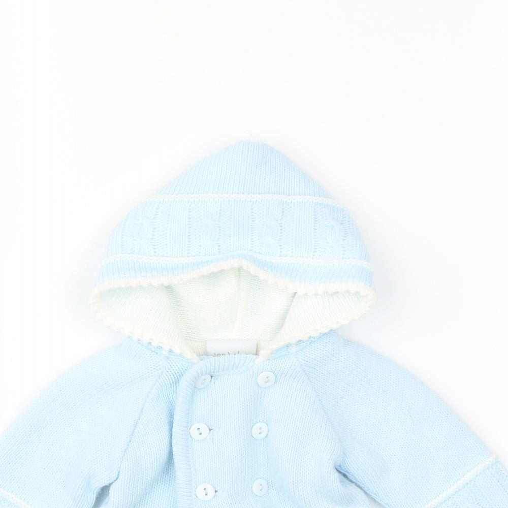 Dandelion Baby Blue   Basic Coat Coat Size 0-3 Months