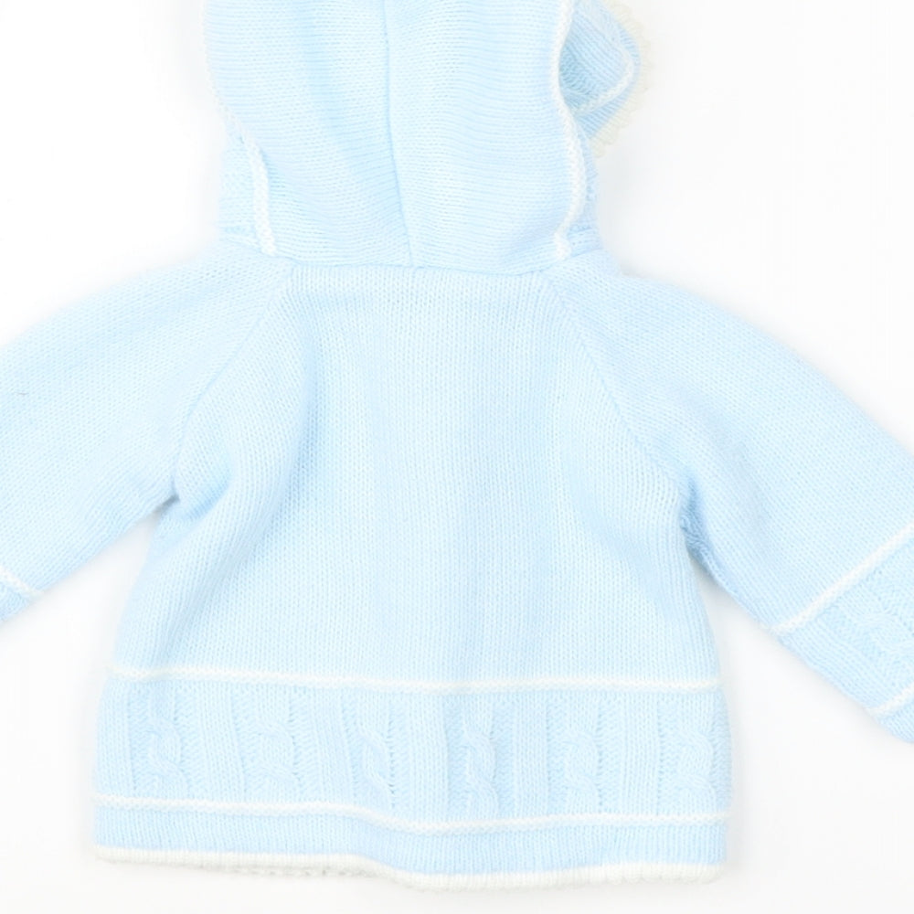 Dandelion Baby Blue   Basic Coat Coat Size 0-3 Months