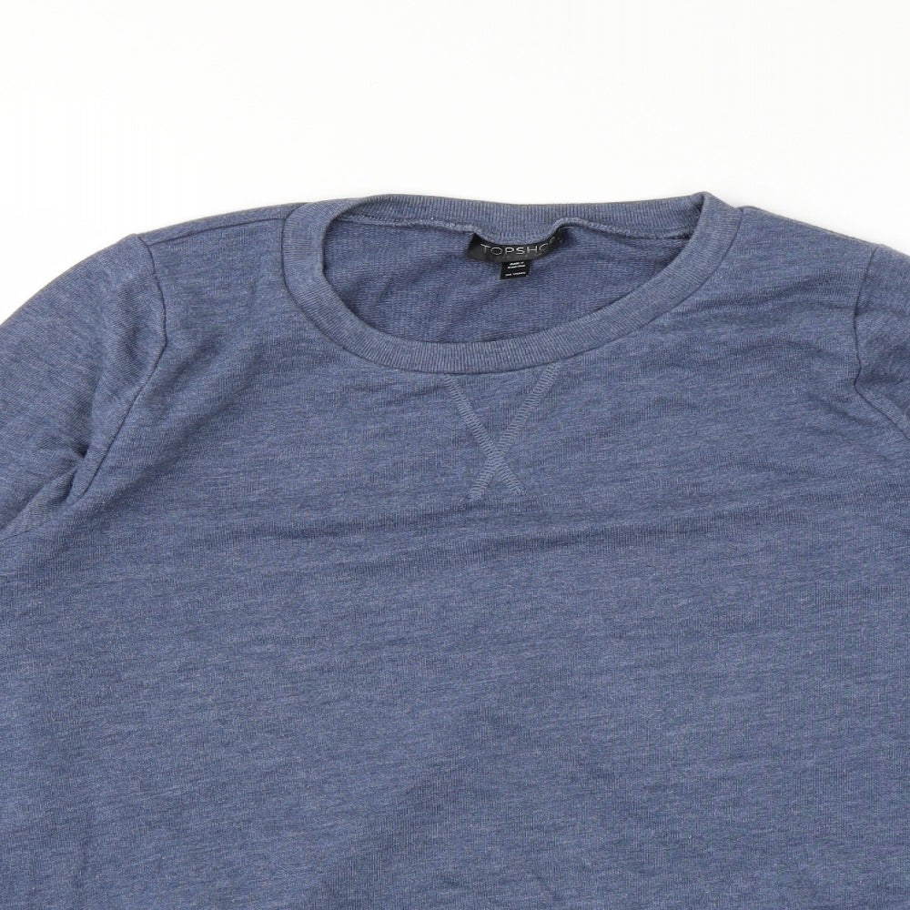 Topshop Womens Blue   Pullover Jumper Size 12