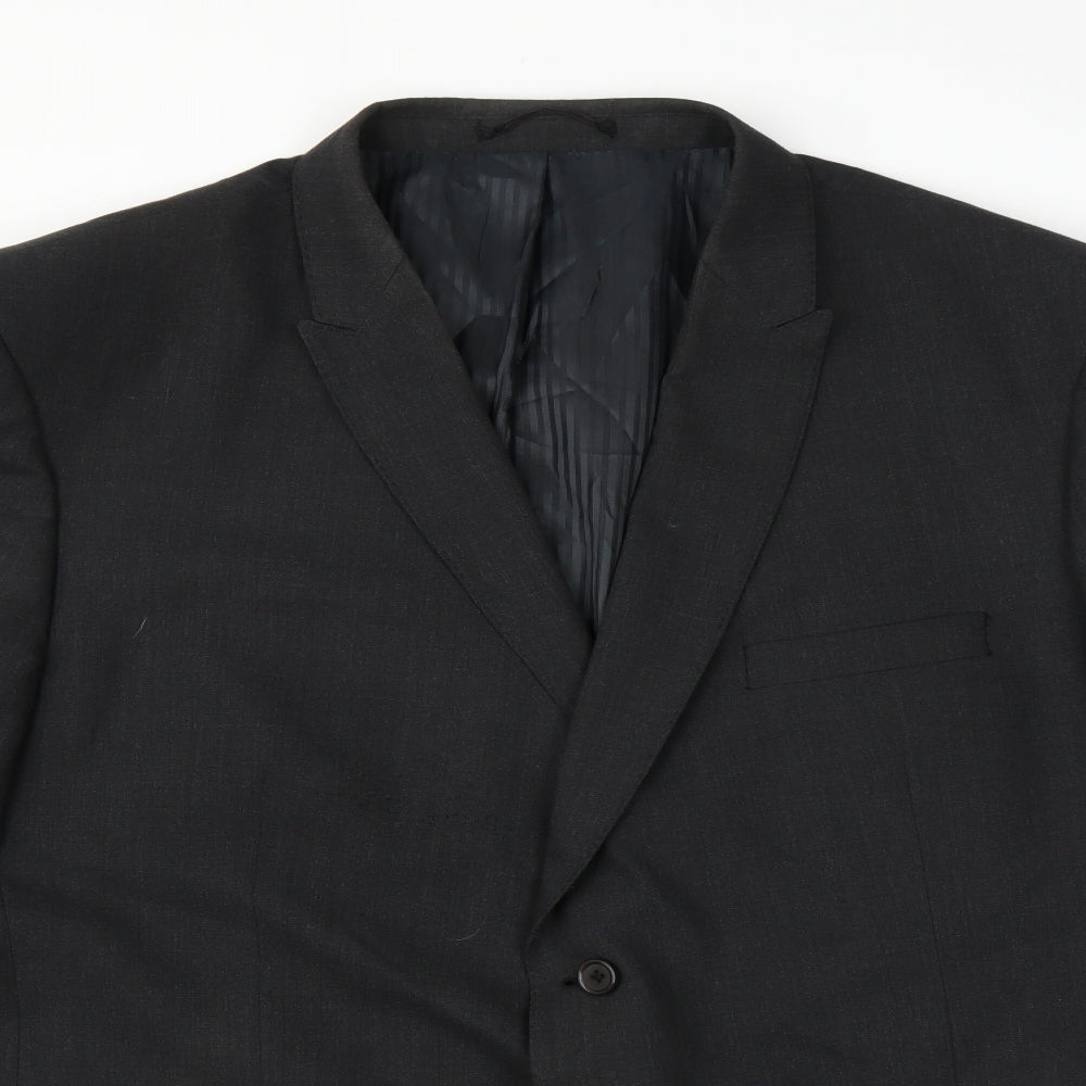 Dimensions Mens Grey   Jacket Suit Jacket Size 50