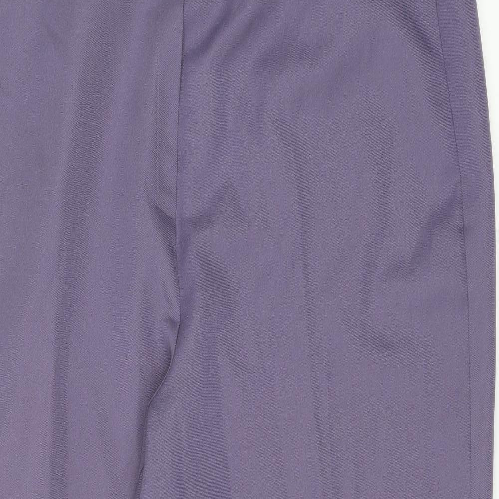Preworn Womens Purple   Trousers  Size 18 L28 in