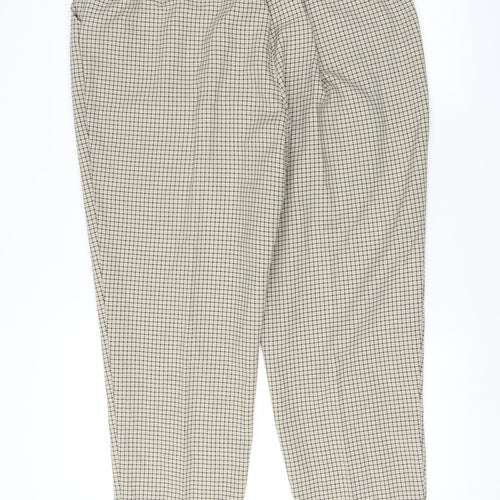 Preworn Womens White   Trousers  Size 18 L27 in