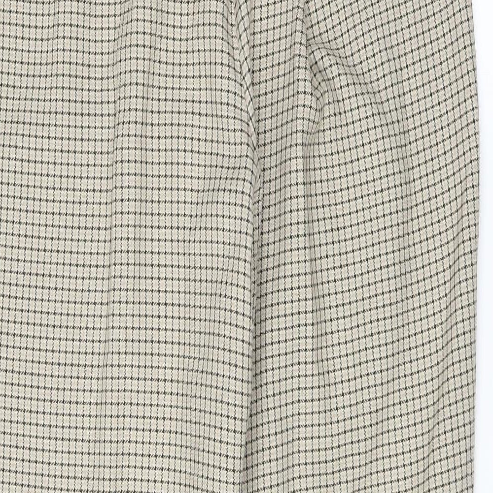 Preworn Womens White   Trousers  Size 18 L27 in