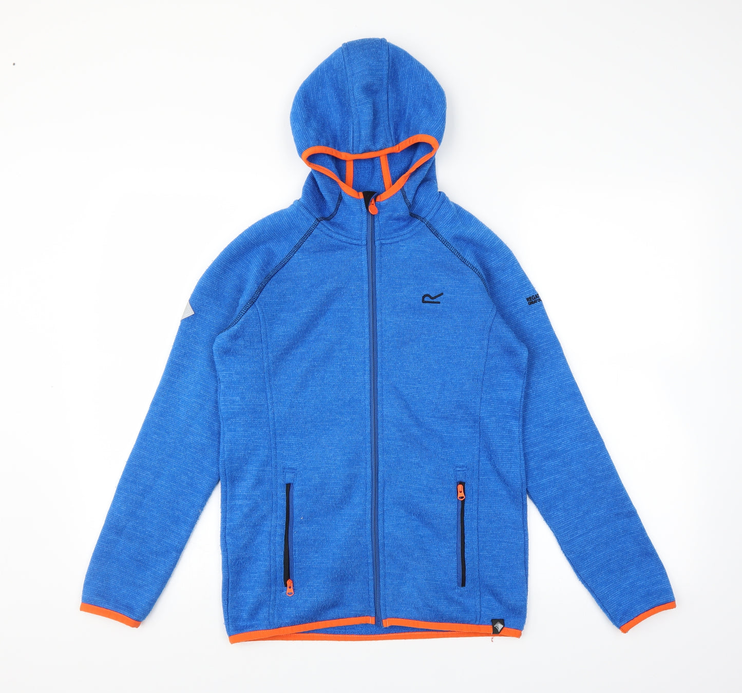 Regatta Boys Blue   Full Zip Hoodie Size 13 Years