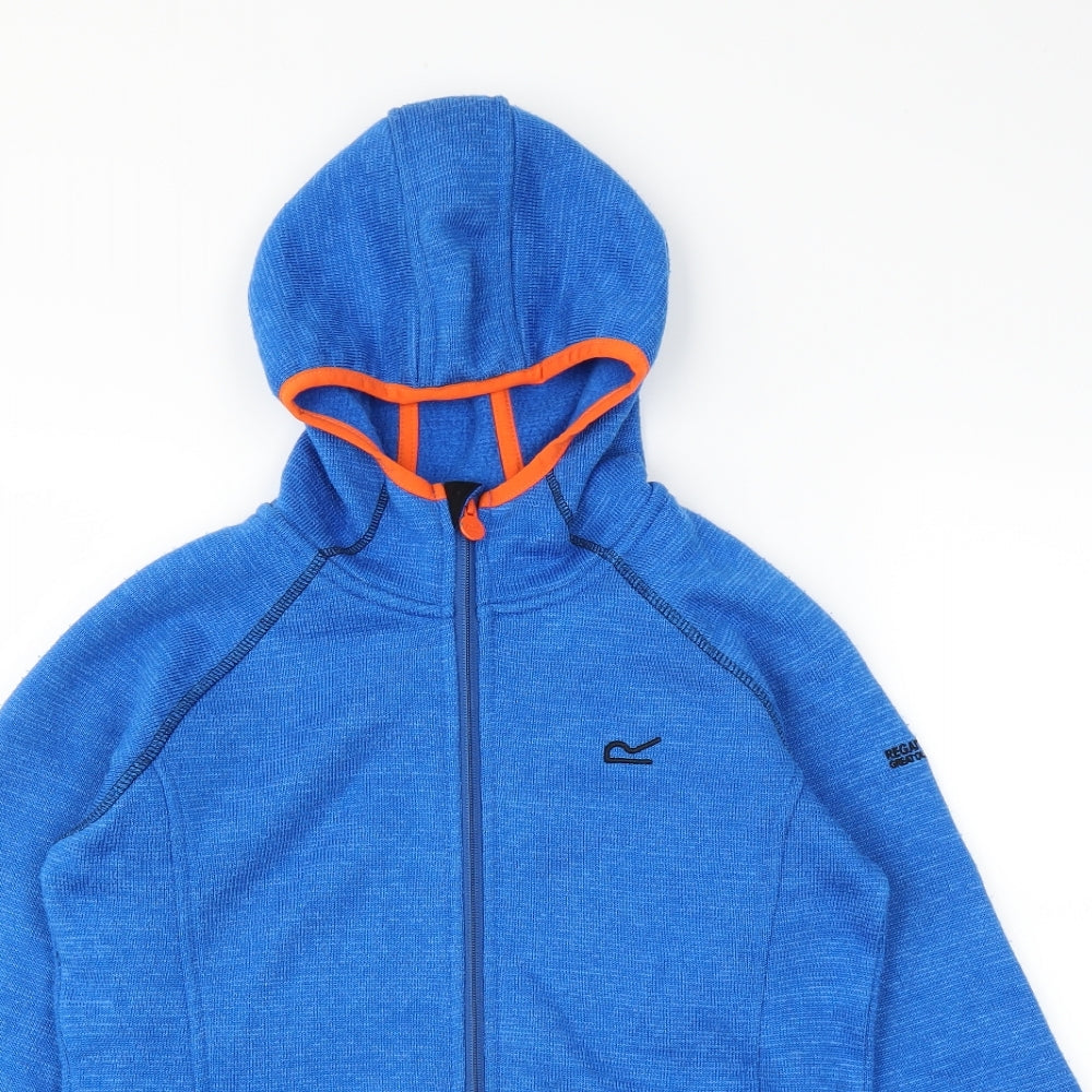 Regatta Boys Blue   Full Zip Hoodie Size 13 Years