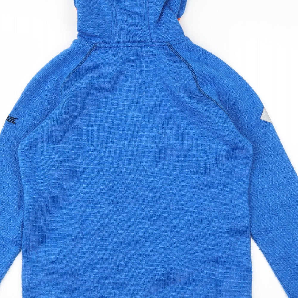 Regatta Boys Blue   Full Zip Hoodie Size 13 Years