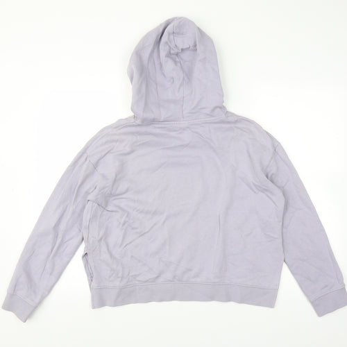 H&M Womens Purple   Pullover Hoodie Size M