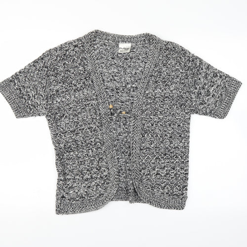 Pulse Womens Grey  Knit Cardigan Jumper Size S