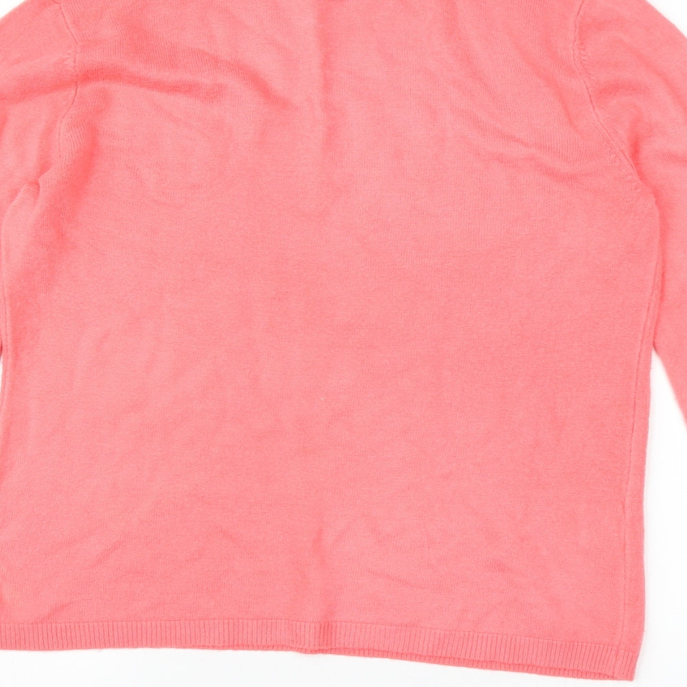 Papaya Womens Pink   Pullover Jumper Size 14