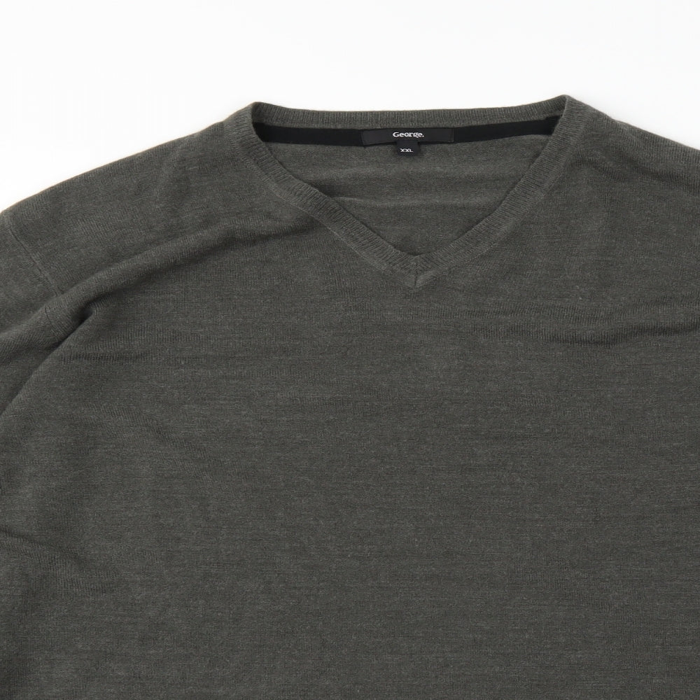 George Mens Green   Pullover Jumper Size 2XL