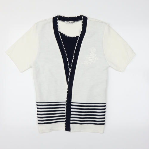 Hand to Hand  Womens White   Pullover Jumper Size M