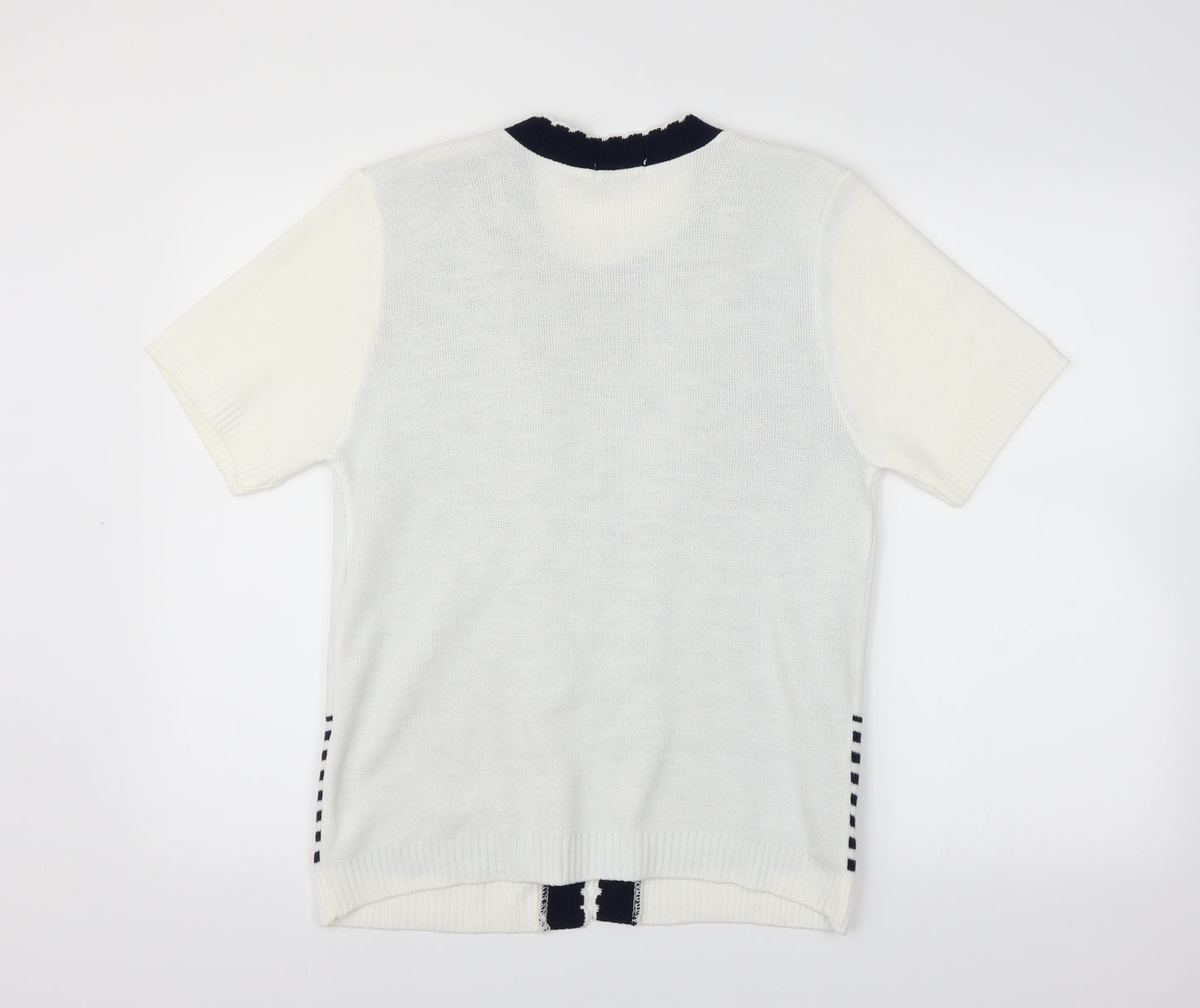 Hand to Hand  Womens White   Pullover Jumper Size M