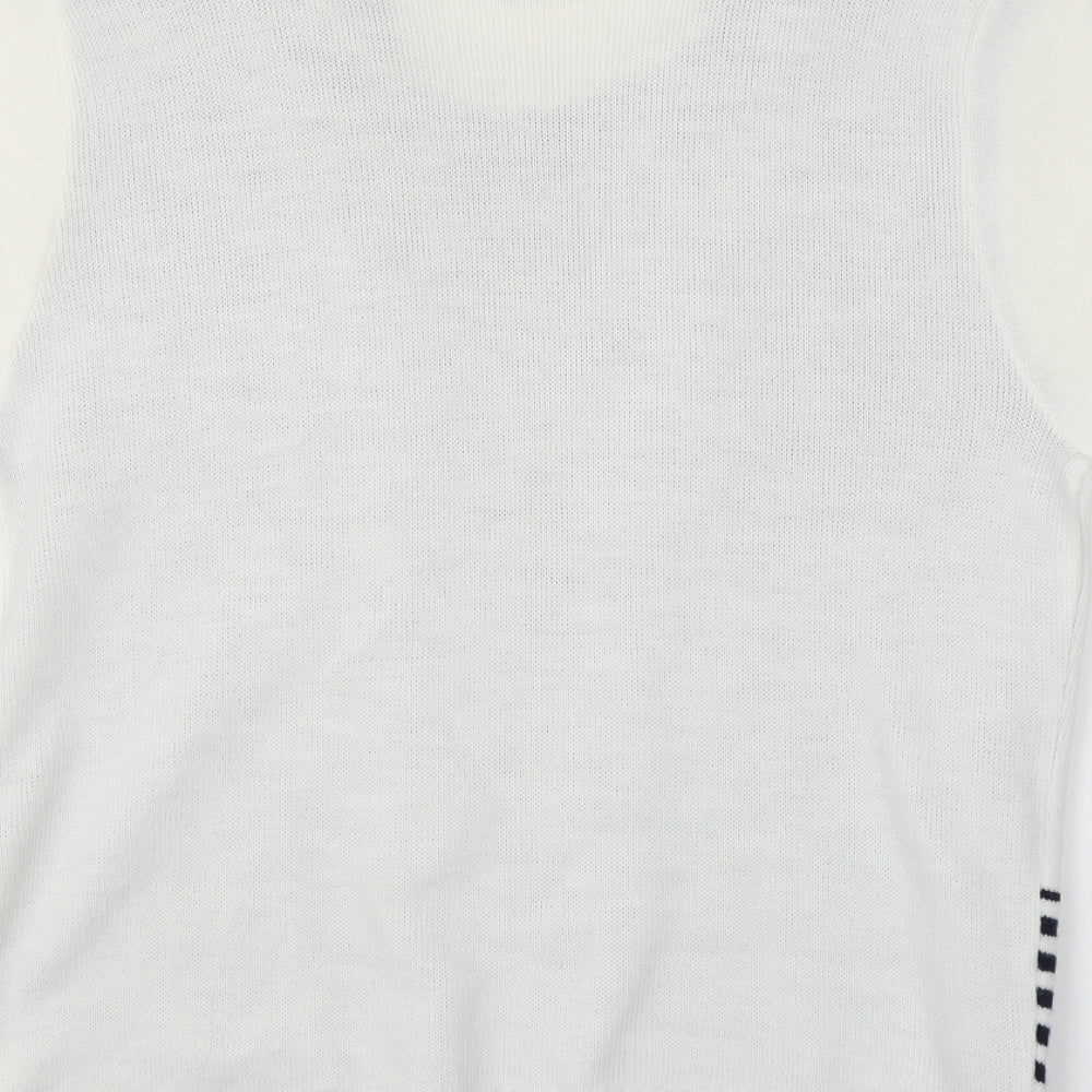 Hand to Hand  Womens White   Pullover Jumper Size M