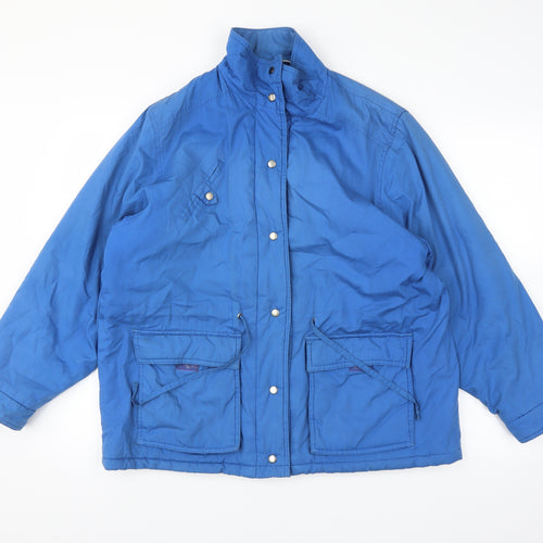 Littlewoods Womens Blue   Pea Coat Coat Size 18