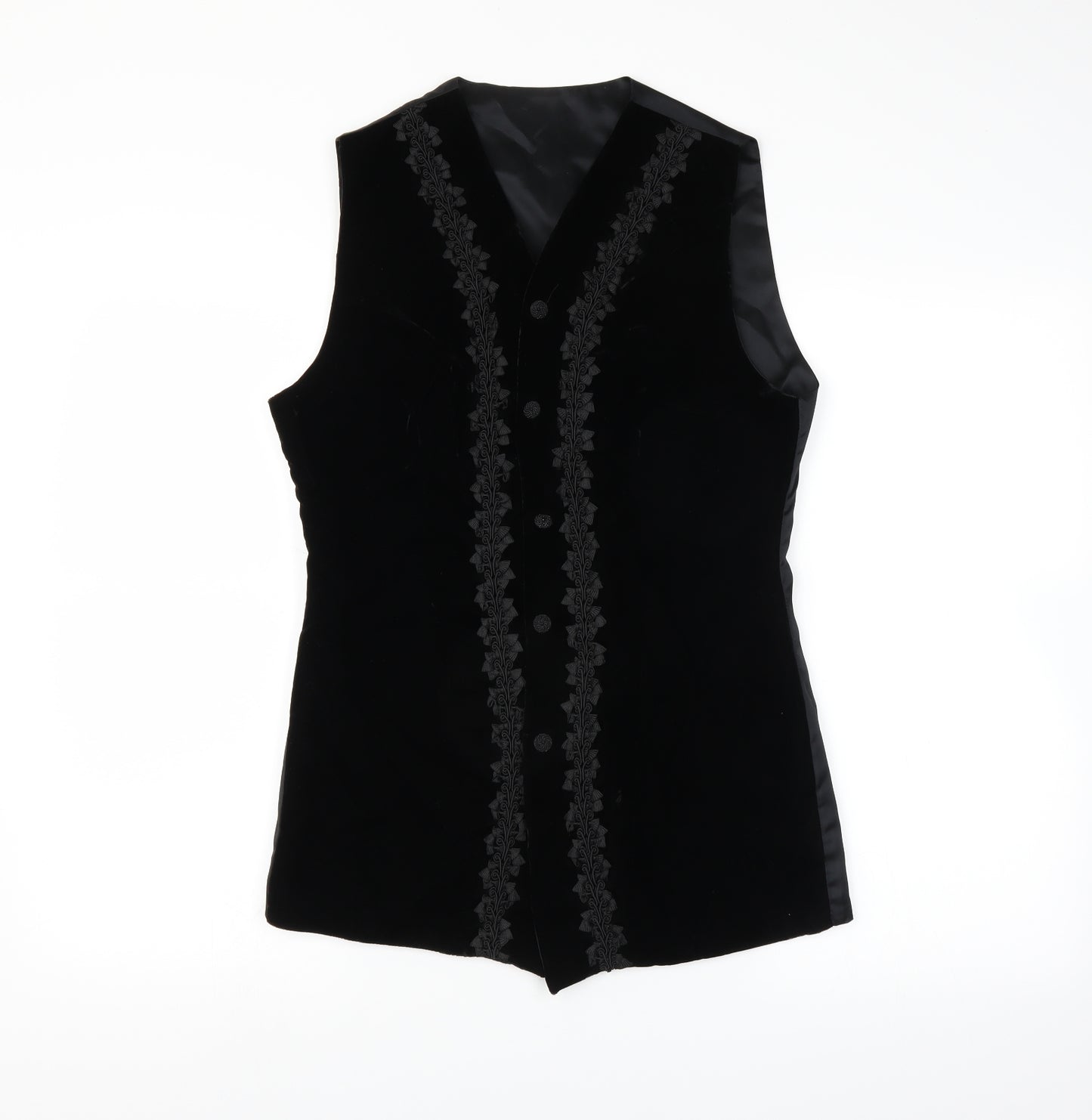 Marks and Spencer Womens Black   Jacket Waistcoat Size 12