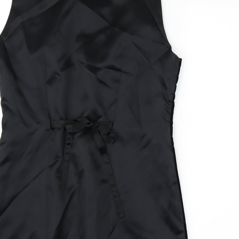 Marks and Spencer Womens Black   Jacket Waistcoat Size 12