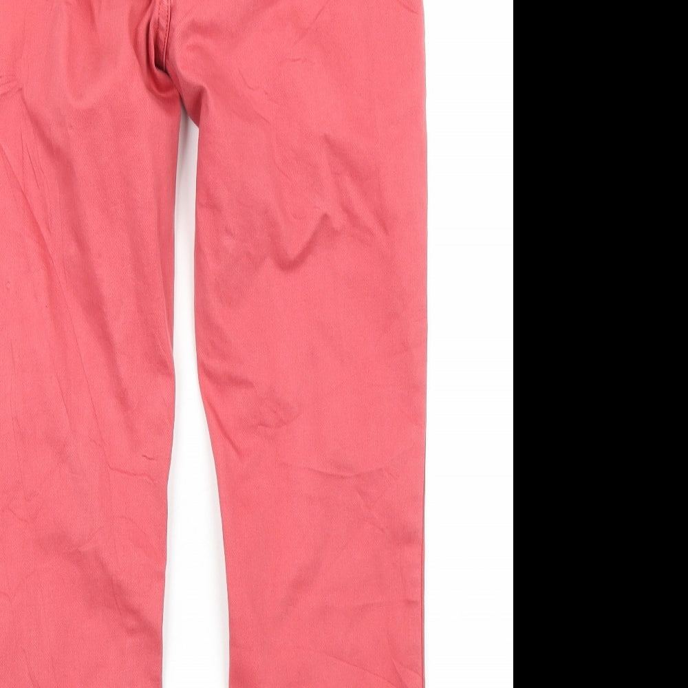 White Stuff Womens Red   Straight Jeans Size 14 L24 in - Cropped